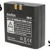 Pin Li-ion Battery GODOX VB18 For Godox V850 V860 Series