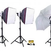 Bộ thiết bị phòng chụp studio Kits K-150A- 2: